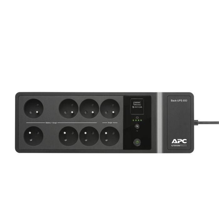 APC Back-UPS, 400W, 650VA, 230V, 1x USB, 47/63 Hz 3 APC Back-UPS, 400W, 650VA, 230V, 1x USB, 47/63 Hz 3
