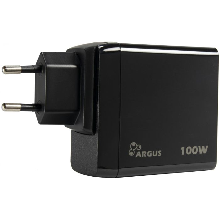 Charger USB-C 100W Black INTER-TECH PD-3100 0 Charger USB-C 100W Black INTER-TECH PD-3100 0