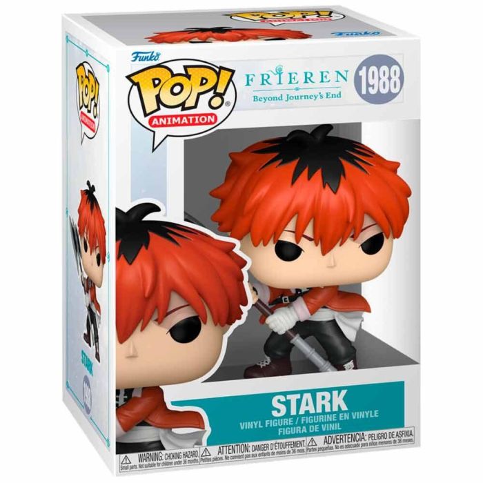 FUNKO Figura POP Frieren Beyond Journey's End - Stark, Vinilo Coleccionable 9cm