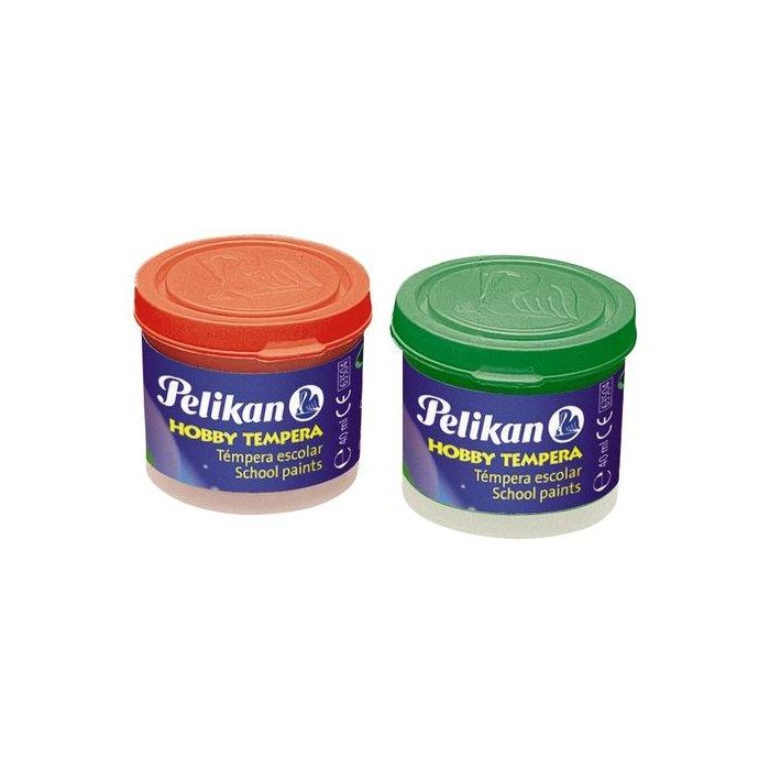Tempera Pelikan 40 Ml (Bote) 742/40 Carmin Nº34 (Set de 6)
