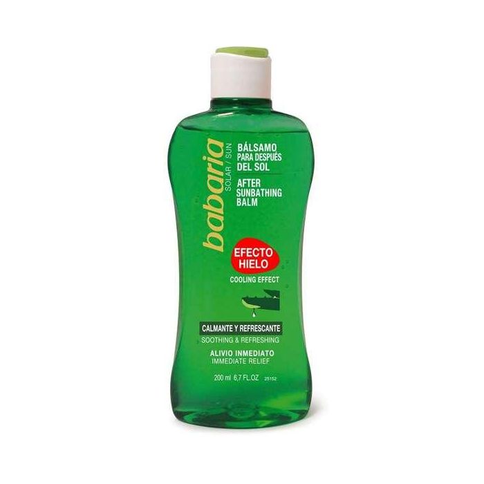 Babaria Aloe vera balsamo efecto hielo 200 ml Babaria Aloe vera balsamo efecto hielo 200 ml