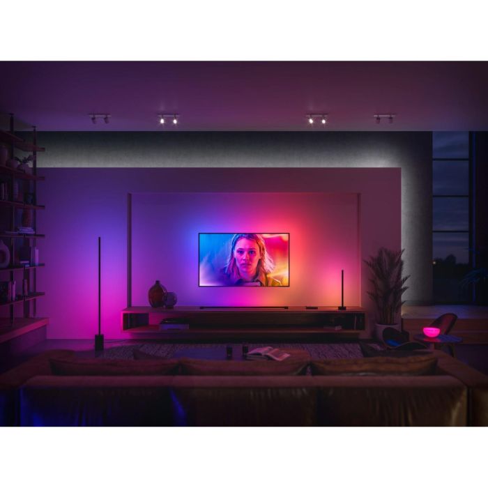 Lámpara de Pie Philips 915005987201 LED RGB 7