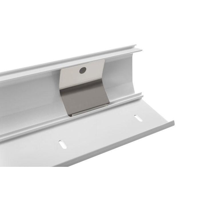 Vivolink Cubierta de Cable de Aluminio Blanca 110x6x2cm - Gestión Profesional de Cables Ocultos 2