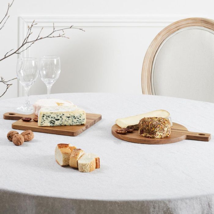 Home Deco Factory Tabla de Acacia Redonda o Cuadrada para Cortar o Servir - Colección Cocooning 6 Home Deco Factory Tabla de Acacia Redonda o Cuadrada para Cortar o Servir - Colección Cocooning 6