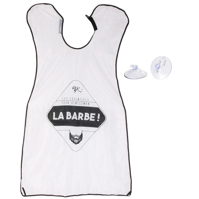 Cosmetic Club Delantal Afeitado Con Ventosas Barber Shop 1