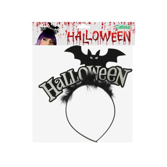 Accesorio Cabeza Con Bat Y Mensaje Halloween 1 Accesorio Cabeza Con Bat Y Mensaje Halloween 1