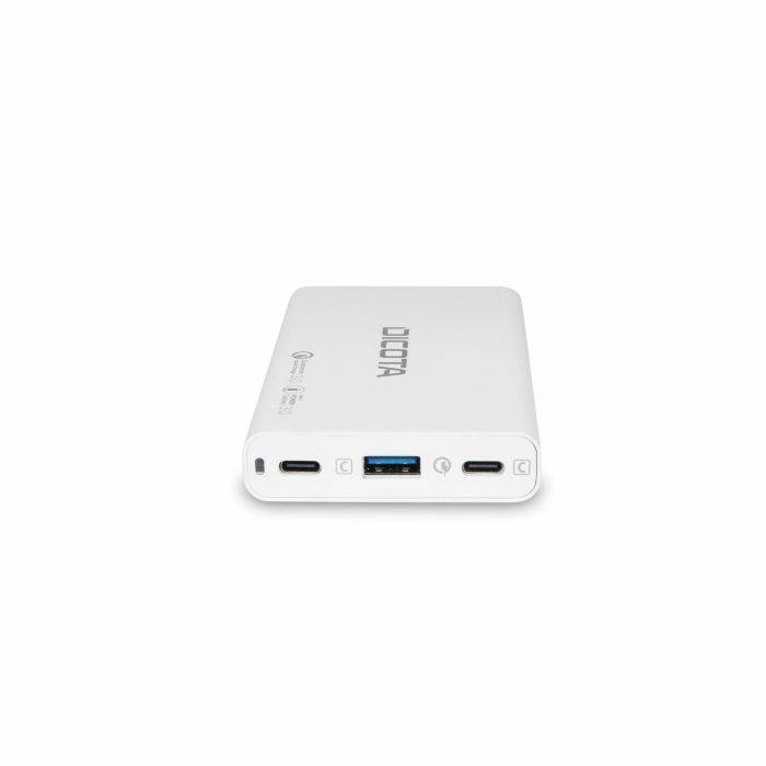 DICOTA D32056 Cargador de Escritorio 3 Puertos (65W) USB-C y USB-A para Móviles, Portátiles y Tablets Blanco 1