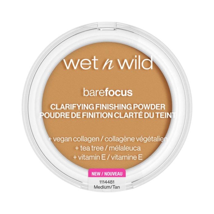 Wetn Wild Barefocus clarifying finish powder tan Wetn Wild Barefocus clarifying finish powder tan