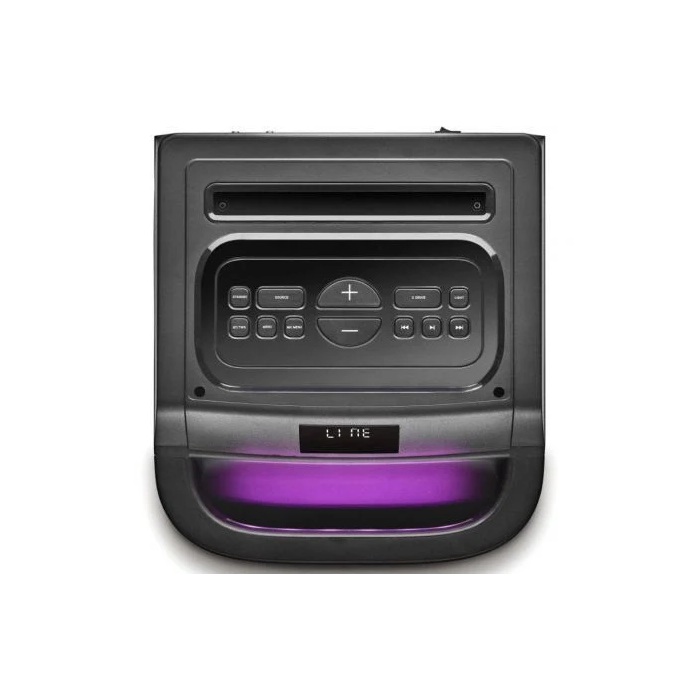 NGS Altavoz Bluetooth Portátil Wild Space 3 4000W con Luces LED y TWS para Fiestas y Karaoke