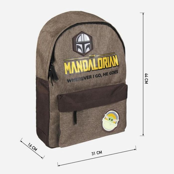 Mochila Casual The Mandalorian 2100003718_ Verde oscuro (31 x 44 x 16 cm) 3 Mochila Casual The Mandalorian 2100003718_ Verde oscuro (31 x 44 x 16 cm) 3