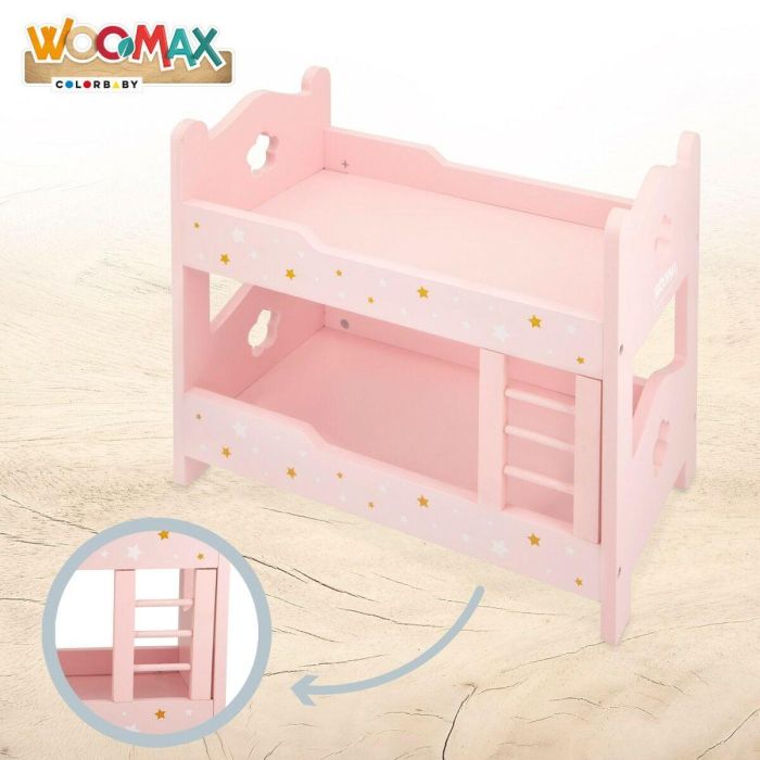 Litera Woomax Rosa 4 Unidades 31 x 26 x 16 cm 3 Litera Woomax Rosa 4 Unidades 31 x 26 x 16 cm 3