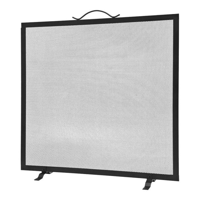 Rejilla salvachispas cuadrada color negro 60 x 0,5 x 60 cm 1