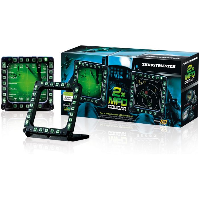 Thrustmaster MFD Cougar Pack Negro Palanca de mando PC 5 Thrustmaster MFD Cougar Pack Negro Palanca de mando PC 5