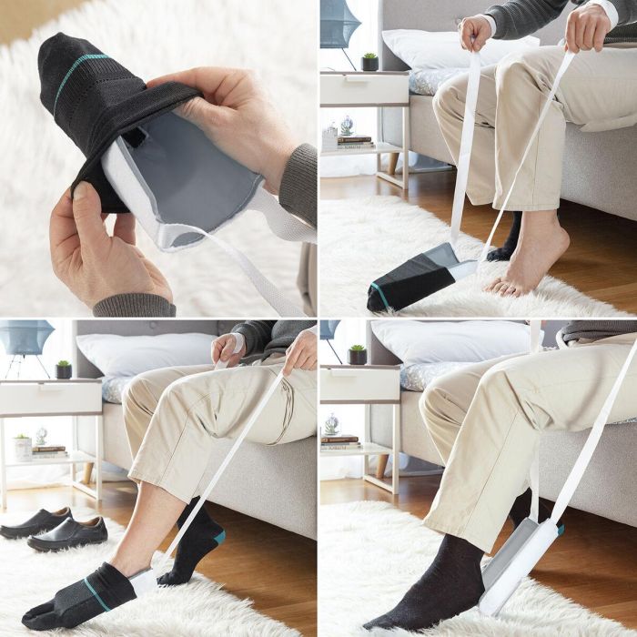 Calzador de Calcetines Slocks InnovaGoods 5 Calzador de Calcetines Slocks InnovaGoods 5
