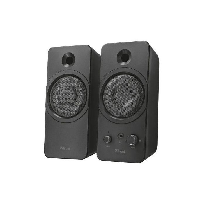 ALTAVOCES 2.0 TRUST ZELOS - 24W (12W RMS) - DISEÑO METÁLICO - CONTROL DE VOLUMEN Y CONEX. AURICULARES - ALIMENTACIÓN USB 1 ALTAVOCES 2.0 TRUST ZELOS - 24W (12W RMS) - DISEÑO METÁLICO - CONTROL DE VOLUMEN Y CONEX. AURICULARES - ALIMENTACIÓN USB 1