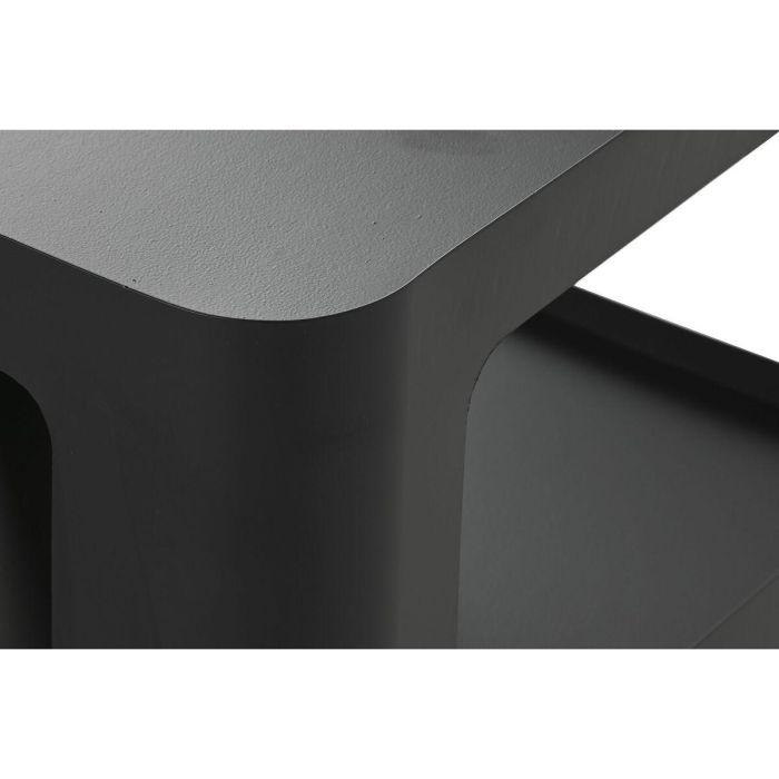 Mesita Auxiliar Urban DKD Home Decor Negro 40 x 54 x 40 cm 1