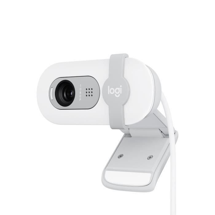 Logitech Brio 100 Webcam Full HD 1080p Blanco
