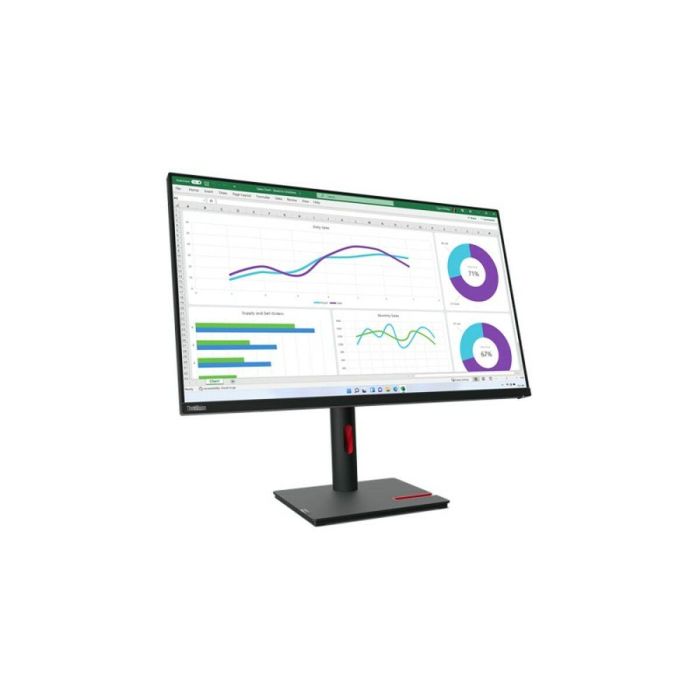 Lenovo ThinkVision T32h-30 Monitor 31.5" QHD (2560x1440) IPS USB-C 90W 2