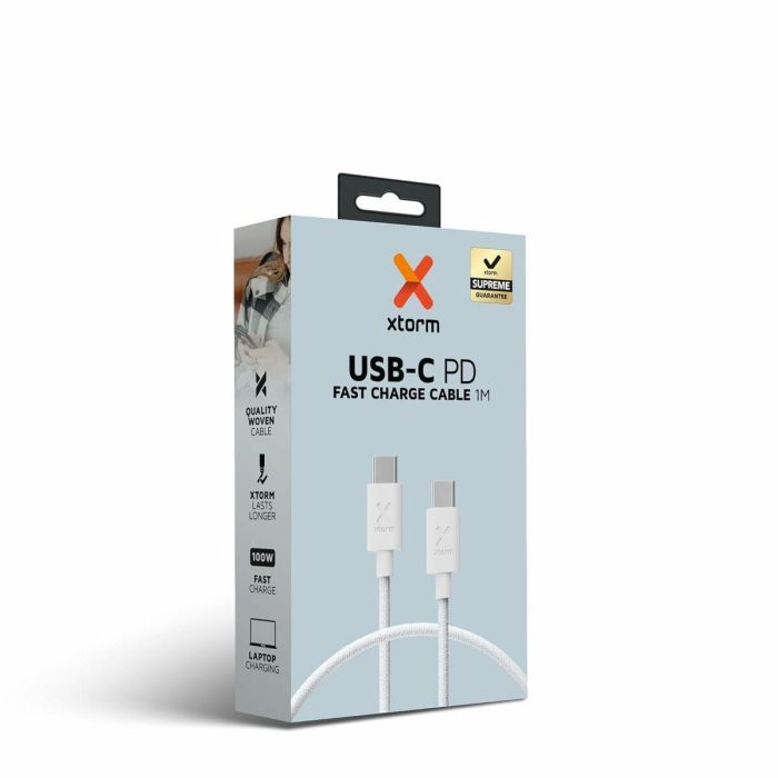 Cable USB Xtorm CXG2070 Blanco 1