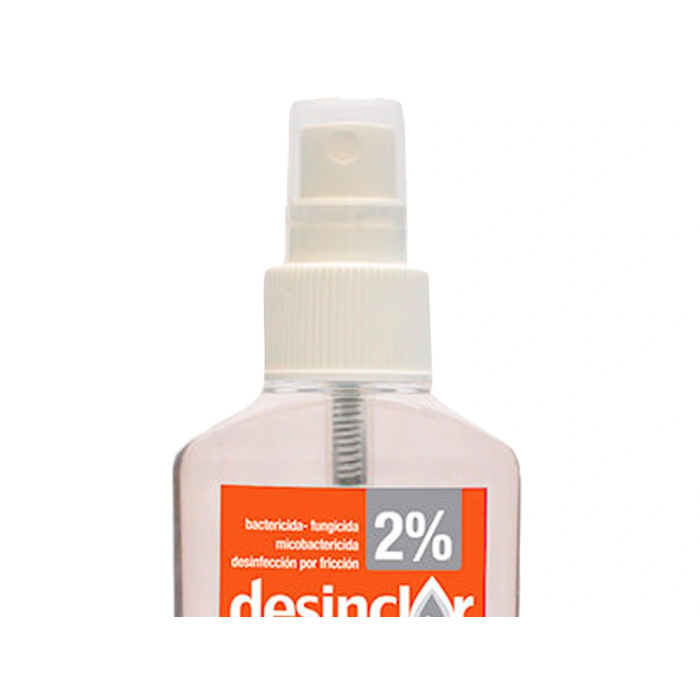 Desinclor Solución 2% Alcohólica, Antiséptico y Fungicida con Clorhexidina, Bote 100 ml 3 Desinclor Solución 2% Alcohólica, Antiséptico y Fungicida con Clorhexidina, Bote 100 ml 3