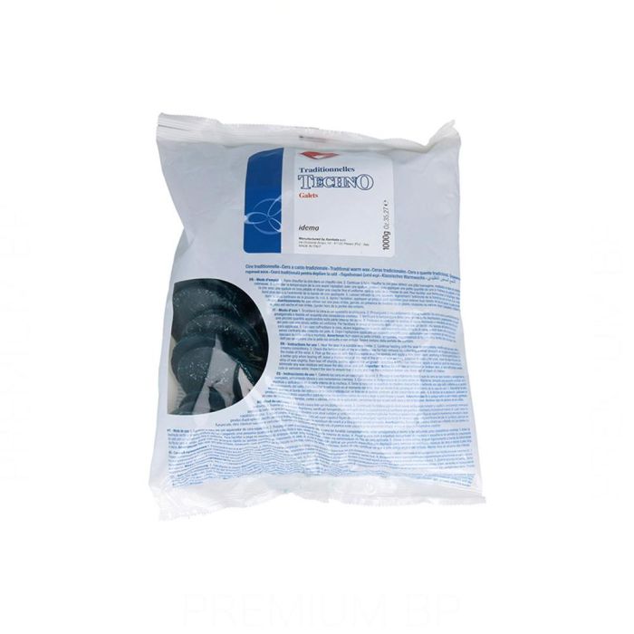 Neozen Cera Tradicional en Discos Azul 1kg - Cera Caliente de Baja Fusión para Vello Facial y Corporal