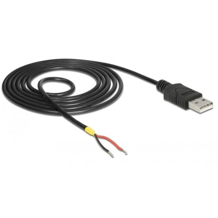 DELOCK Kabel USB 2.0 Typ-A St > 2x offene Kabelenden 1 DELOCK Kabel USB 2.0 Typ-A St > 2x offene Kabelenden 1