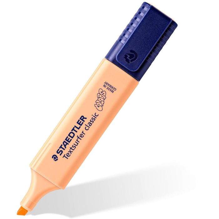 Staedtler Textsurfer Classic 364 Marcadores Fluorescentes Pastel & Vintage Bolsa 6 Unidades Punta Biselada 1-5mm, Negro Invisible al Fotocopiar 1 Staedtler Textsurfer Classic 364 Marcadores Fluorescentes Pastel & Vintage Bolsa 6 Unidades Punta Biselada 1-5mm, Negro Invisible al Fotocopiar 1