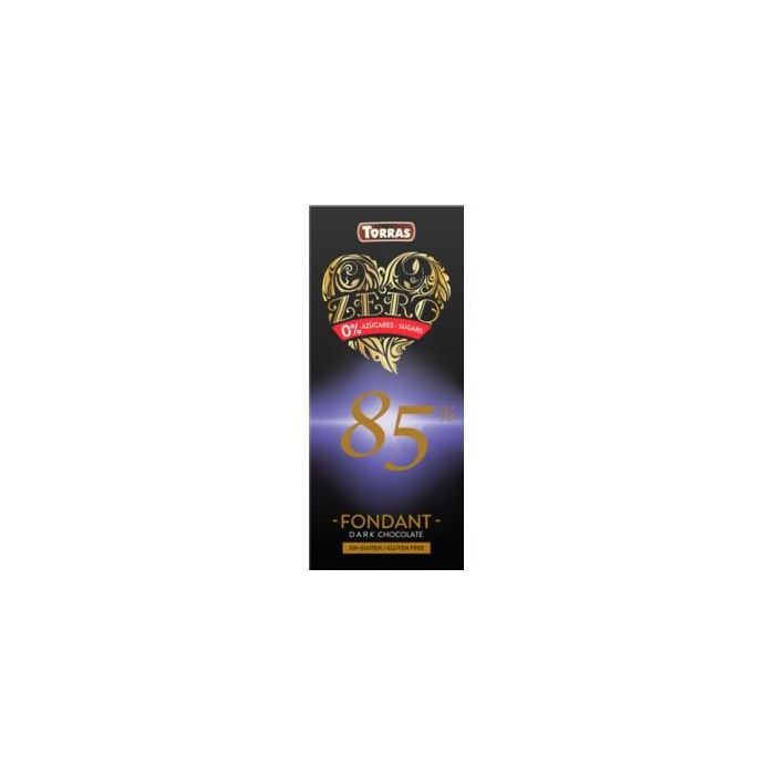 Chocolate Cacao 85% Zero 100Gr