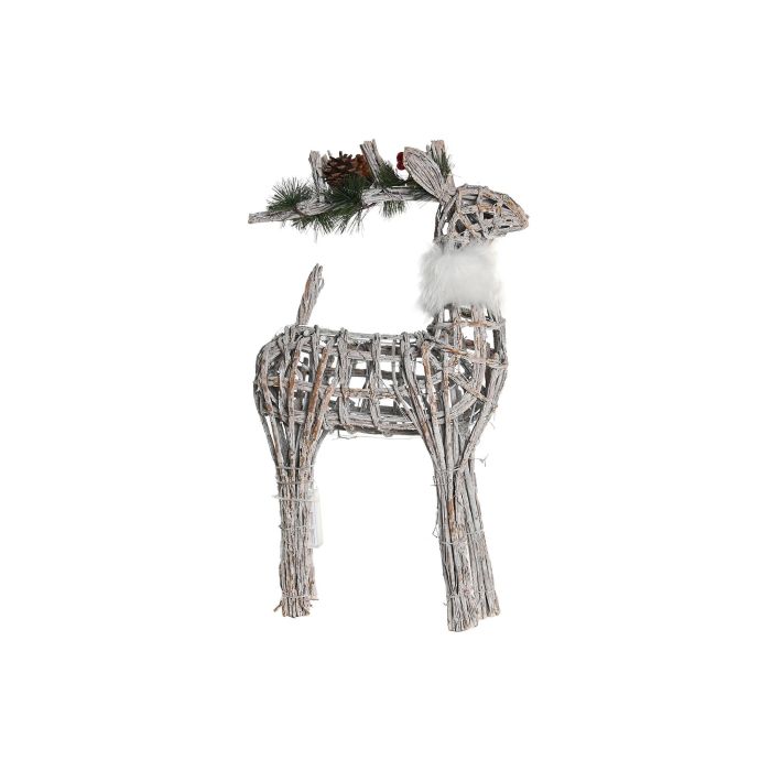 DKD Home Decor Reno Navidad Alpina Blanco 14 x 33 x 60 cm 4