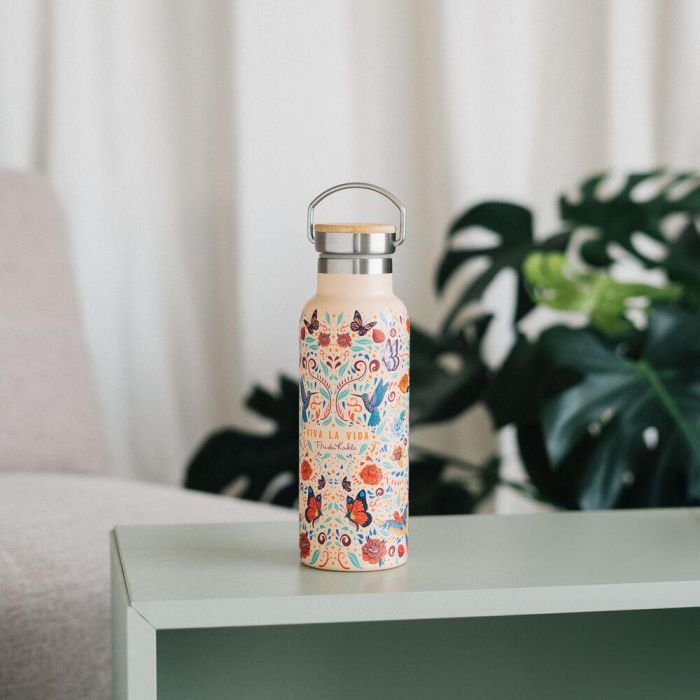 Botella acero inoxidable Viva la Vida Frida Kahlo 500ml 2