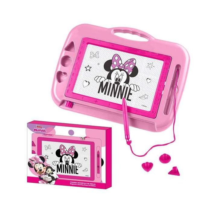 Cerdá Minnie Set de papelería pizarra magnética para niños 3+ años 32.5 x 24.5 x 3.0 cm, color Rosa