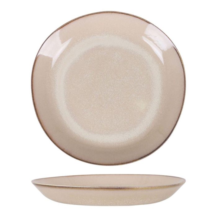 Plato Hondo Duomo Beige Ø 23 cm (6 Unidades) 1 Plato Hondo Duomo Beige Ø 23 cm (6 Unidades) 1