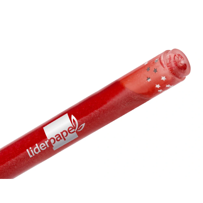 Liderpapel Rotuladores Efecto Purpurina Metalizada Punta Reversible Bolsa 6 Unidades Colores Surtidos 8