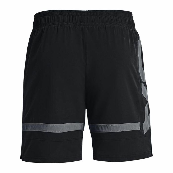 Pantalones Cortos de Baloncesto para Hombre Under Armour Baseline Negro S 4 Pantalones Cortos de Baloncesto para Hombre Under Armour Baseline Negro S 4