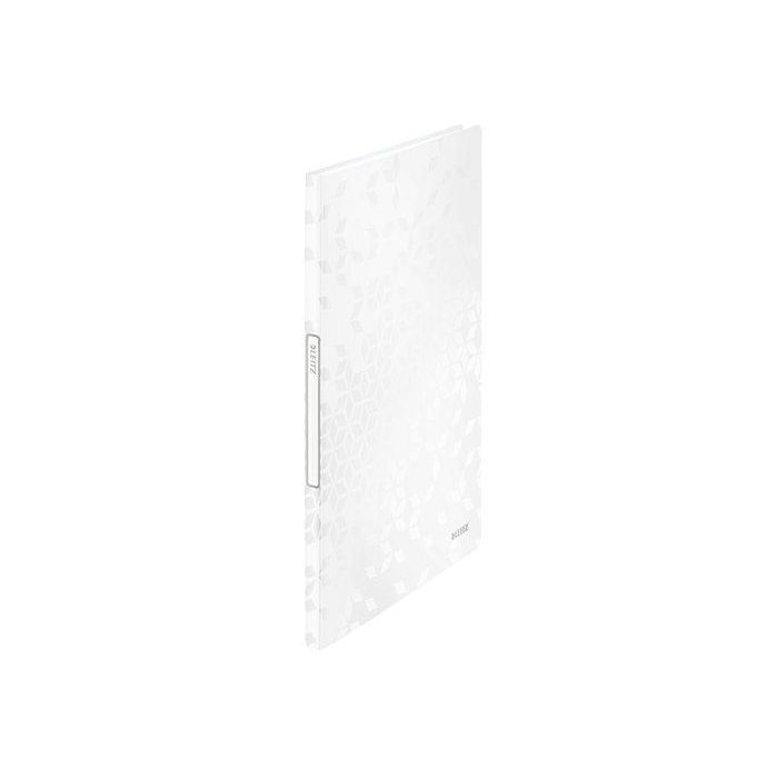 Carpeta Fundas (Tarifario) Leitz Wow Pp Flexible A4 20 F. Blanco 10 unidades
