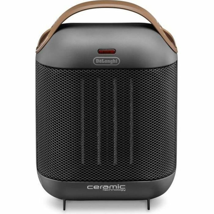 Delonghi HFX30C18 Calentador de Ventilador Cerámico 1800W, 2 Potencias, Función Verano, Termostato, Antivuelco, Gris 4