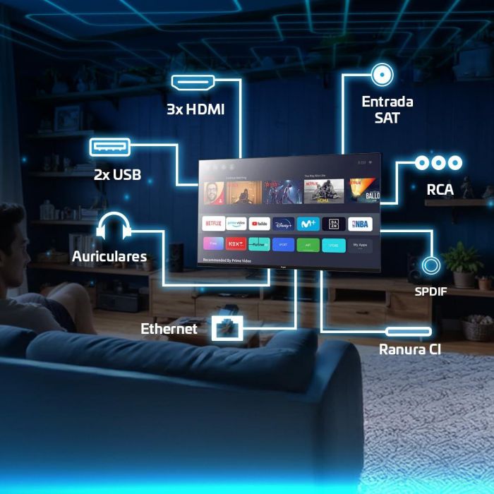 Smart TV Engel LE4086SM     40 1