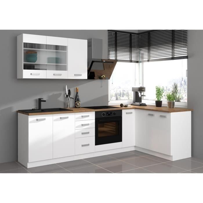 Mueble para horno ATLAS - Decoración blanca - L60cm - Se vende sin encimera 1 Mueble para horno ATLAS - Decoración blanca - L60cm - Se vende sin encimera 1