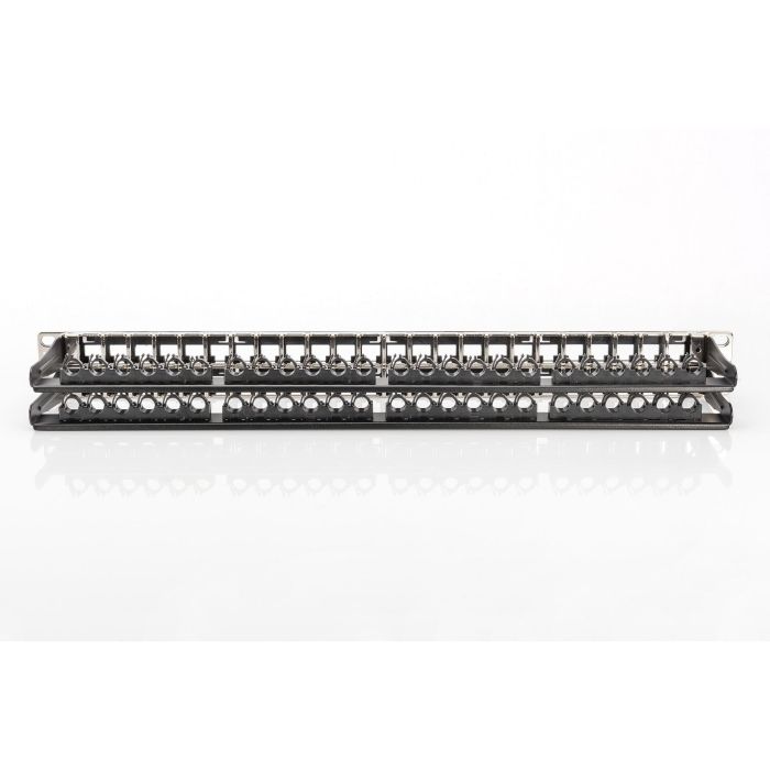 DIGITUS Patchpanel 1HE 48-Port Cat6a geschirmt schwarz 1 DIGITUS Patchpanel 1HE 48-Port Cat6a geschirmt schwarz 1