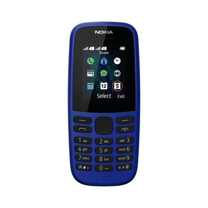 Smartphone Nokia 105 (2019) 1,77" 4 mb ram 4 MB Azul Single Core 3 Smartphone Nokia 105 (2019) 1,77" 4 mb ram 4 MB Azul Single Core 3