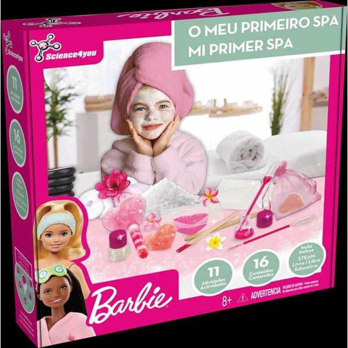 Barbie Mi Primer Spa: Kit de Actividades para Crear tu Propio Spa con 15 Actividades, 16 Contenidos, Libro Educativo, +8 Años 2 Barbie Mi Primer Spa: Kit de Actividades para Crear tu Propio Spa con 15 Actividades, 16 Contenidos, Libro Educativo, +8 Años 2