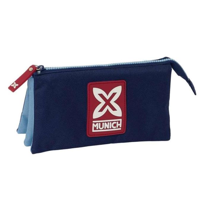 Bolso Escolar Portatodo Safta Triple Munich Royal 120x220x30 mm 3 Bolso Escolar Portatodo Safta Triple Munich Royal 120x220x30 mm 3