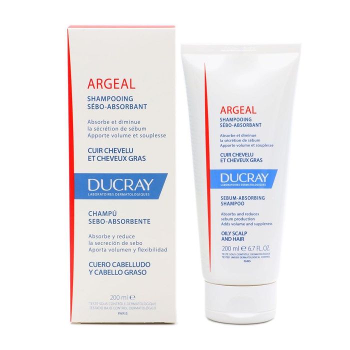 Ducray Argeal Champú-Crema Seboabsorbente Para Cabello Graso