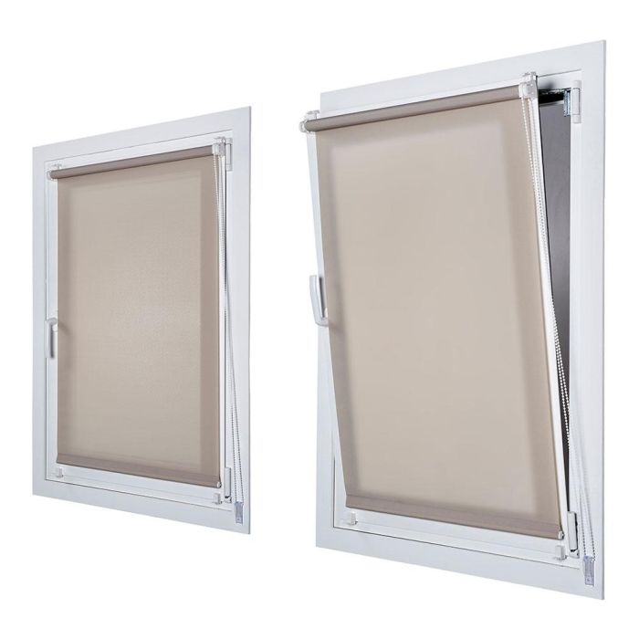 Stor Planet Estor enrollable Clip & fix 75x180cm piedra 1 Stor Planet Estor enrollable Clip & fix 75x180cm piedra 1