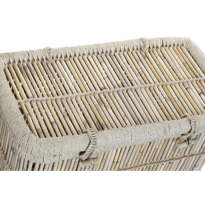 Baul Balines DKD Home Decor Natural 46 x 46 x 74 cm Set de 2 1