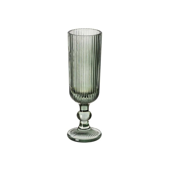 Vivalto Copa Cava Verde Musgo Rayas 160 ml, Vidrio, 6x18x6 cm, No apto para Lavavajillas/Microondas (24 Unidades) 1 Vivalto Copa Cava Verde Musgo Rayas 160 ml, Vidrio, 6x18x6 cm, No apto para Lavavajillas/Microondas (24 Unidades) 1