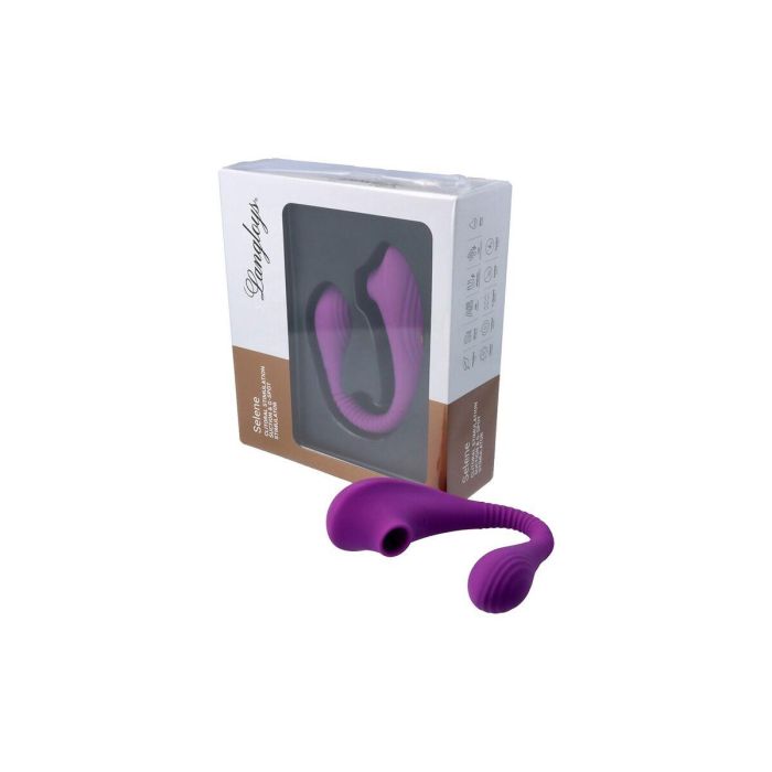 Succionador de Clítoris Langloys SELENE  Morado 8