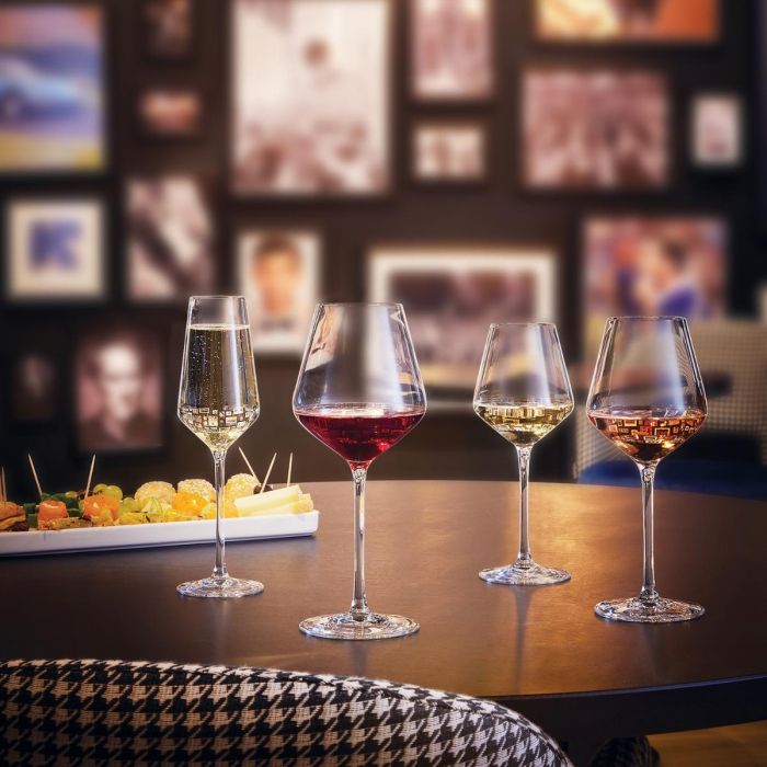 Chef & Sommelier Krysta Distinction Copas de Vino 28 cL - Set de 6 Copas de Vidrio Transparente Fabricadas en Francia 3 Chef & Sommelier Krysta Distinction Copas de Vino 28 cL - Set de 6 Copas de Vidrio Transparente Fabricadas en Francia 3