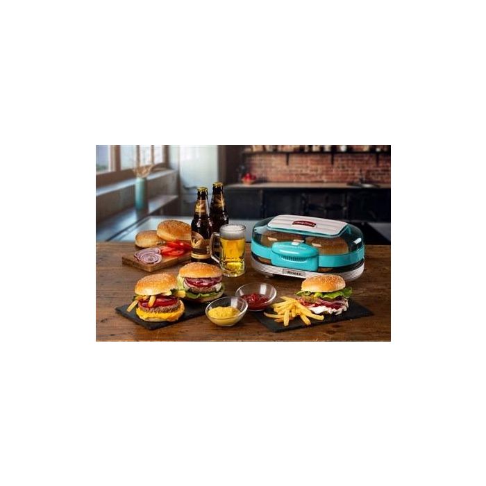 Ariete 205/01 Máquina de Hamburguesas Party Time Azul 6