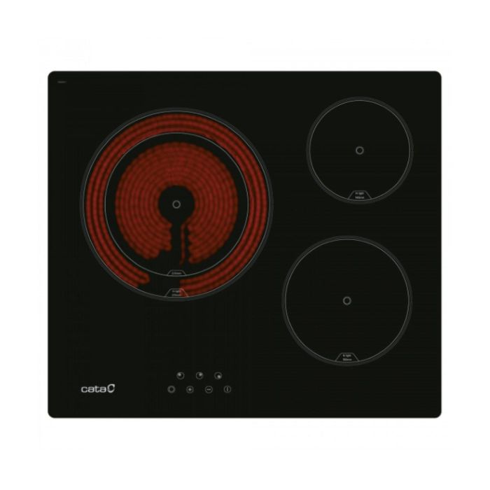 Placa Vitrocerámica Cata TD6003BK 60 cm 59 cm Placa Vitrocerámica Cata TD6003BK 60 cm 59 cm
